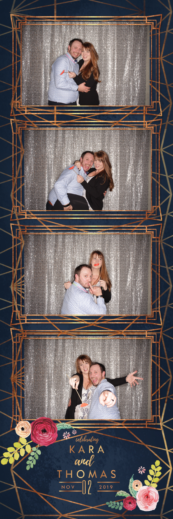 Kara and Thomas Wedding | View more photos from the event at gallery.photoboothbillings.com/u/PhotoBoothBillings/Kara-and-Thomas-Wedding